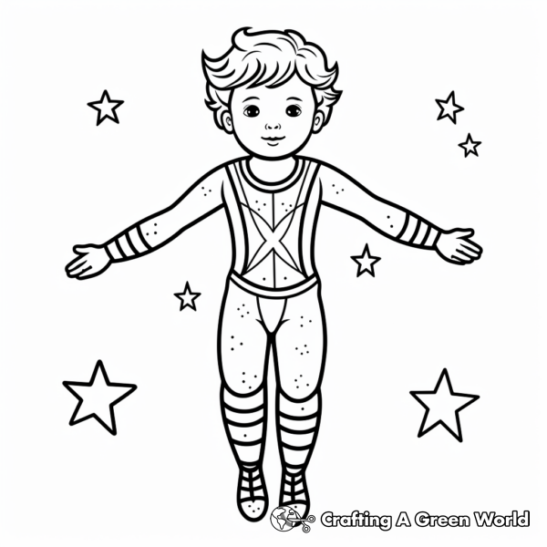 Leotard Coloring Pages - Free &amp; Printable!