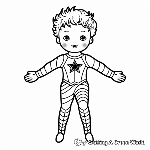 Leotard Coloring Pages - Free &amp; Printable!