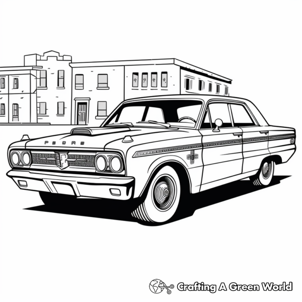 Police Car Coloring Pages - Free & Printable!