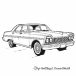Classic Patrol Police Car Coloring Pages 3