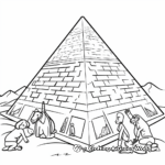 Classic Trapezoidal Pyramid Coloring Pages 4