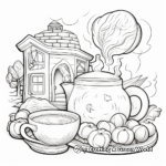 Coffee Culture Inspired Coloring Pages 1