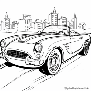 Collector’s Dream: Kaiser Darrin Coloring Pages 1