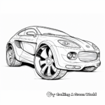 Color and Design: Custom Car Coloring Pages 4