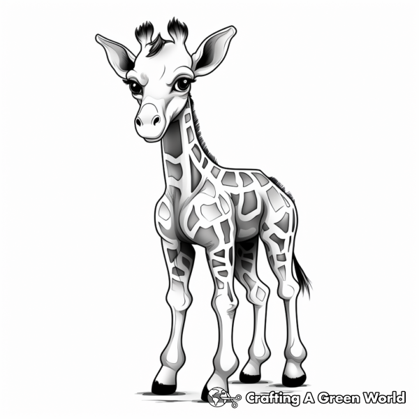 Giraffe Coloring Pages - Free & Printable!