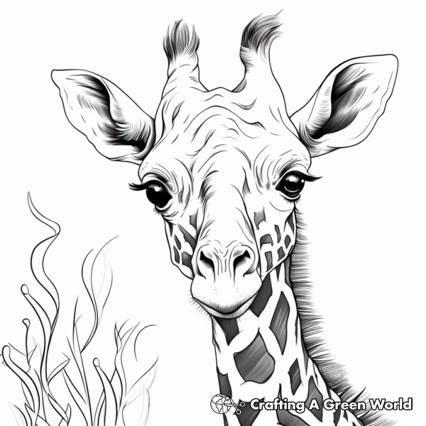 Giraffe Coloring Pages - Free & Printable!