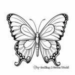 Colorful Butterfly & Insect Coloring Pages 2