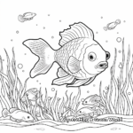 Colorful Coral Reef Fish Coloring Pages 2