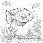 Colorful Coral Reef Fish Coloring Pages 3