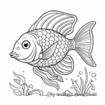 Colorful Fish Species Coloring Pages 3