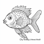Colorful Fish Species Coloring Pages 4