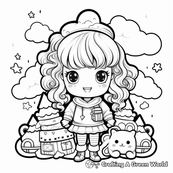Kawaii Aesthetic Coloring Pages - Free & Printable!