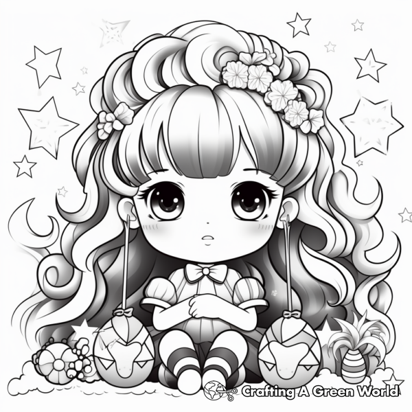 Kawaii Aesthetic Coloring Pages - Free & Printable!