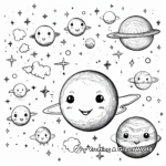 Coloring Pages Featuring Celestial Bodies for Tranquility 4