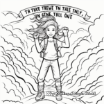 Coloring Pages with Motivational Sayings for Artists 3