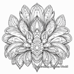 Complex Bear Claw Coloring Pages for Adults 3