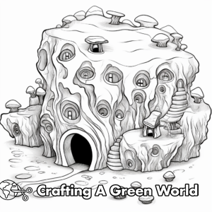 Geode Coloring Pages - Free & Printable!
