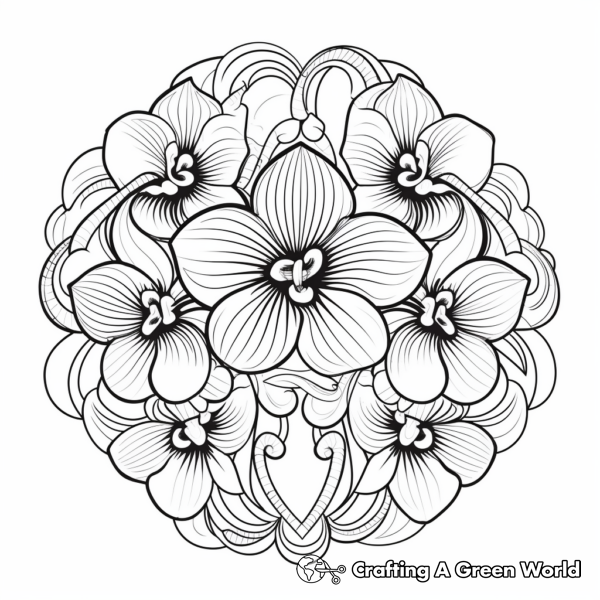 Mandala Flower Coloring Pages - Free &amp; Printable!
