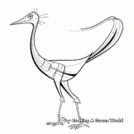 Compysognathus Fossil Diagram Coloring Pages 4