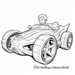 Concept Race Car Coloring Pages for Dreamers 4