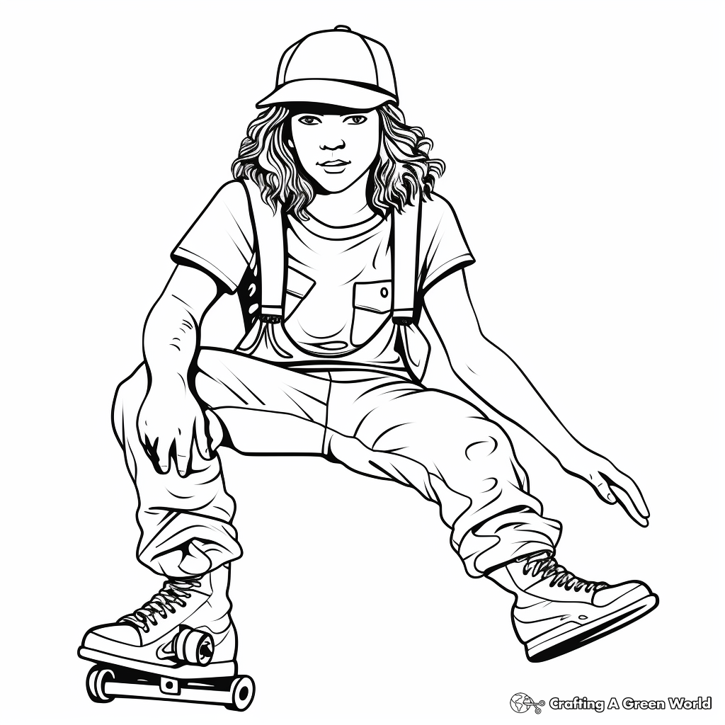 Overalls Coloring Pages - Free & Printable!