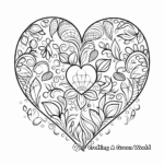 Creative Hearts with Inspiring Quotes Coloring Pages 2