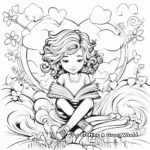 Creative National Poetry Month Coloring Pages 1