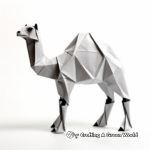 Creative Origami Camel Design Coloring Pages 4