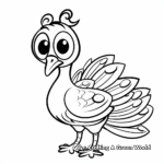 Creative Peacock Coloring Pages for Art Lovers 1