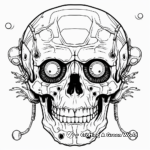 Creative Skull Art Adult Coloring Pages 3