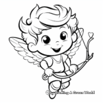 Cupid Spreading Love Coloring Pages 3