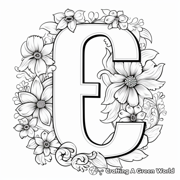 Cursive Letters Alphabet Fancy Drawing Lettering Coloring Pages Capital ...