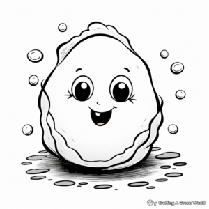 Cute Animal-Themed Fried Egg Coloring Pages 2