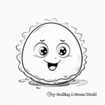 Cute Animal-Themed Fried Egg Coloring Pages 3