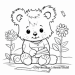 Cute Animals Wishing Speedy Recovery Coloring Pages 1