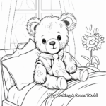 Cute Animals Wishing Speedy Recovery Coloring Pages 3