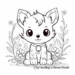 Cute Animals Wishing Speedy Recovery Coloring Pages 4