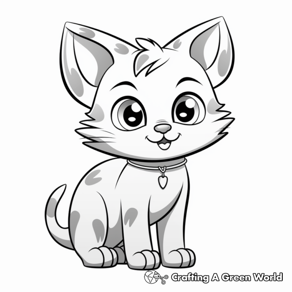 Cat Kid Coloring Pages - Free & Printable!
