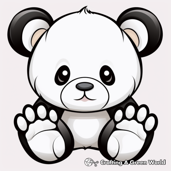 Bear Paw Coloring Pages - Free &amp; Printable!