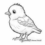 Cute Pigeons Coloring Pages for All Ages 2