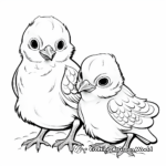 Cute Pigeons Coloring Pages for All Ages 3