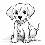 Cute Puppy Adoption Coloring Pages 3