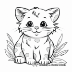 Cute, Simple Animal-Themed Coloring Pages for Adults 3