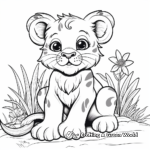 Cute, Simple Animal-Themed Coloring Pages for Adults 4