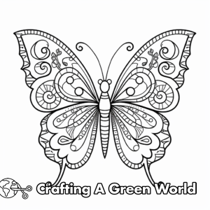 Butterfly Mandala Coloring Pages - Free &amp; Printable!