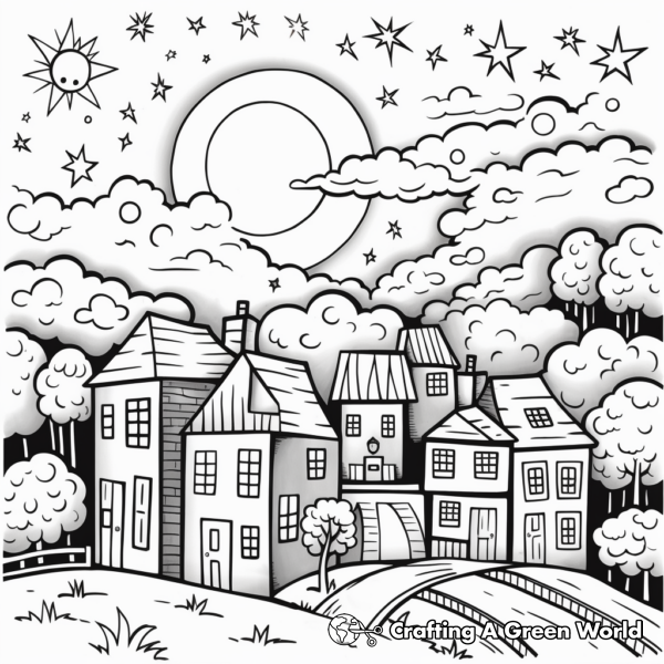 Creation Coloring Pages - Free &amp; Printable!