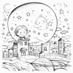 Day and Night Creation Coloring Pages for Kids 3