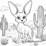 Dazzling Jerboa Coloring Pages 1