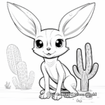 Dazzling Jerboa Coloring Pages 4