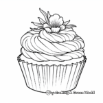 Decorate Your Own Cupcake Coloring Pages 3